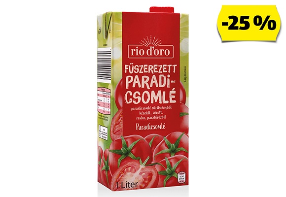 RIO D’ORO Paradicsomlé, 1 l/doboz