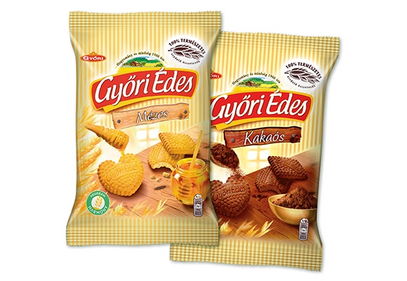GYŐRI Édes omlós keksz, 150 g/csomag 