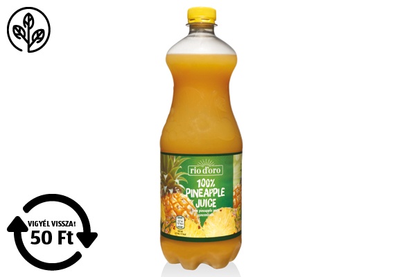 RIO D’ORO Ananászlé, 1 l/doboz