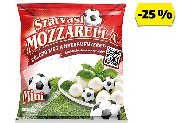 SZARVASI Minimozzarella, 100 g/csomag
