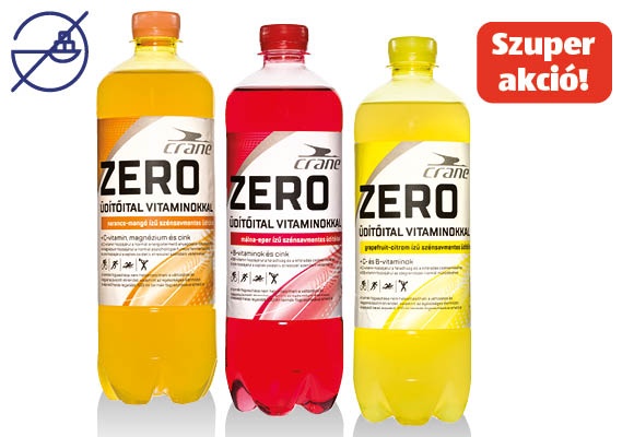CRANE Vitaminital ZERO, 0,75 l/palack