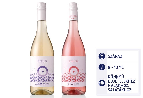BALATON Feind Play habzóbor, 0,75 l/üveg