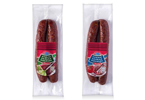 Gyulai vagy csabai szárazkolbász, 250 g/csomag