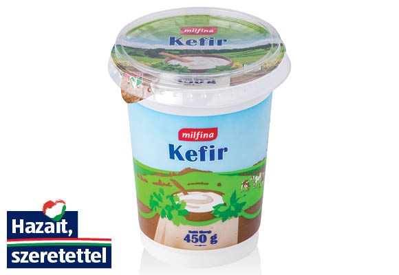 MILFINA Kefir, 450 g/pohár