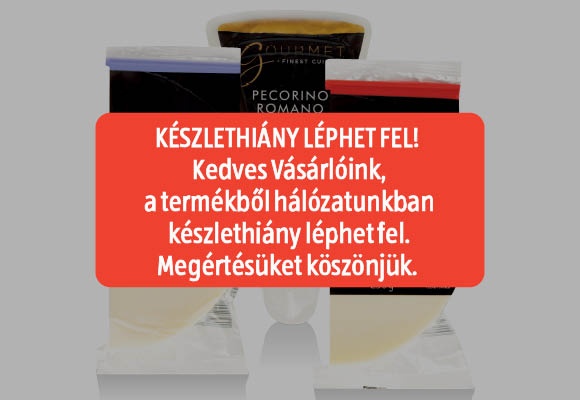 GOURMET Olasz sajtválogatás, 250 g vagy 200 g/darab