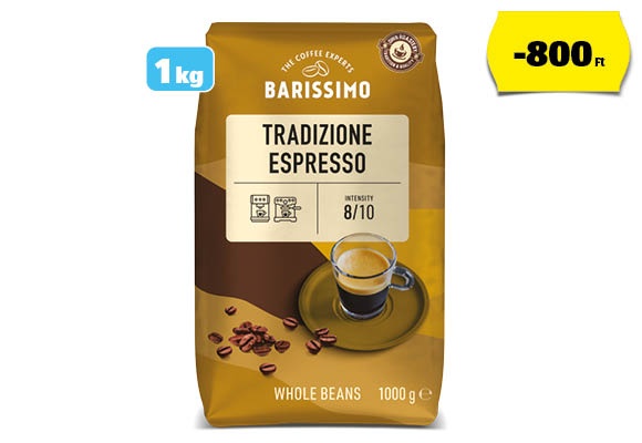 BARISSIMO Tradizione espresso, 1 kg/csomag