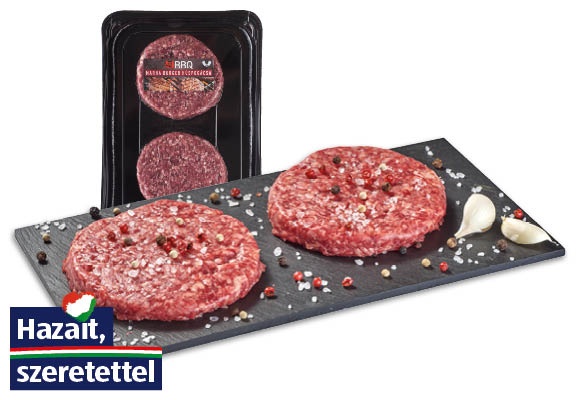BBQ Friss grillburger, 200 g/csomag