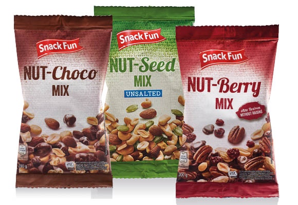 SNACK FUN Vegyes csemegeválogatás, 200 g/csomag
