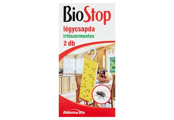 BIOSTOP Ragasztós légycsapda, 2 darab/csomag