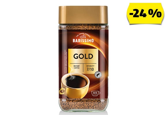 BARISSIMO Instant kávé, 200 g/üveg 