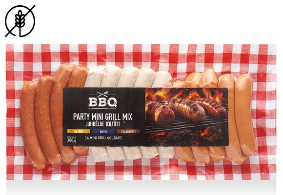 BBQ Party Mini Grill Mix, 300 g/csomag