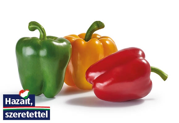 Trikolór paprika 500g/csomag