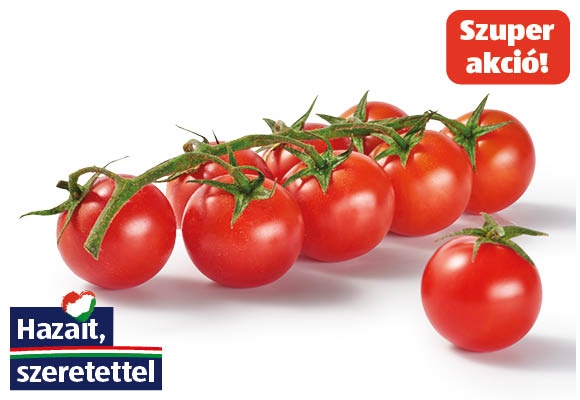 Fürtös koktélparadicsom, 500 g/csomag