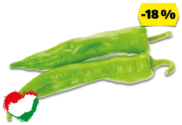 Hegyes-erős paprika, /darab