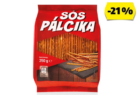 Sós pálcika, 250 g/csomag