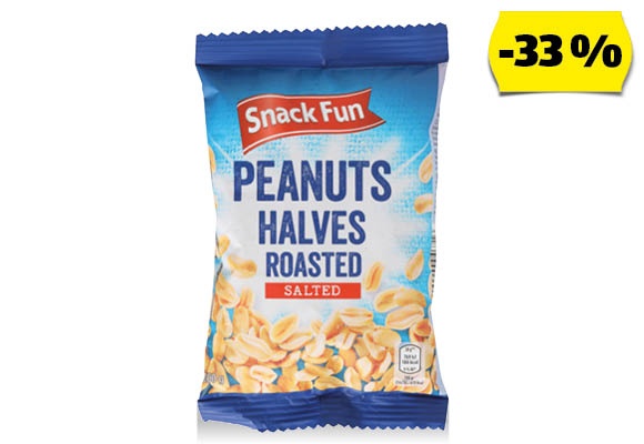 SNACK FUN Földimogyoró, 200 g/csomag