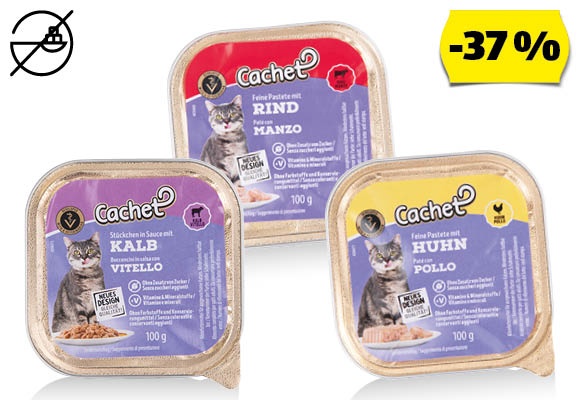 CACHET Macskaeledel, 100 g/tégely