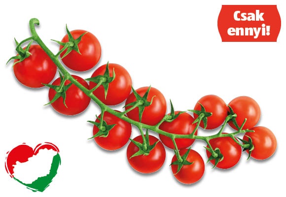 Cherry fürtös koktélparadicsom, /kg
