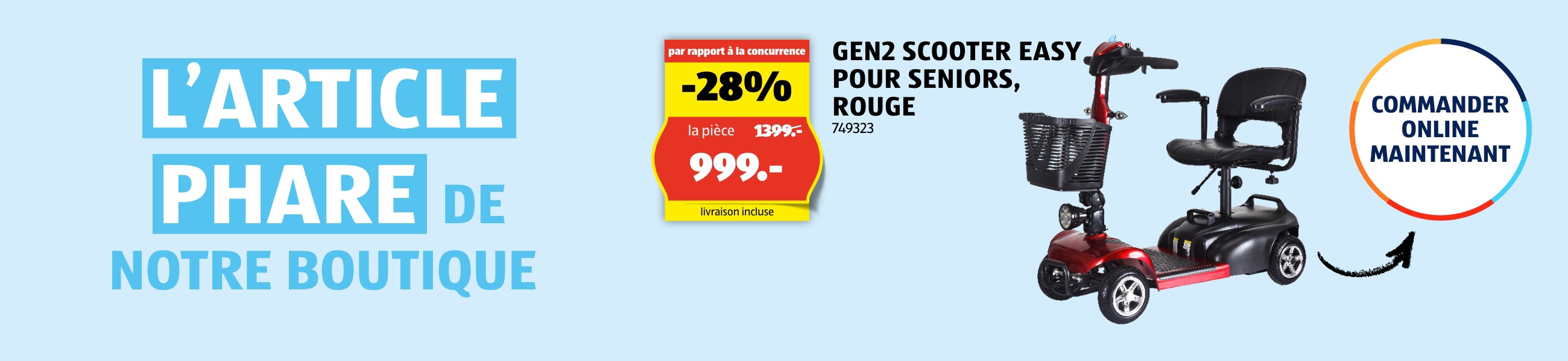 Seniorenmobil Gen2-G2S, Rot
