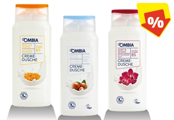 OMBIA Krémtusfürdő, 300 ml/flakon