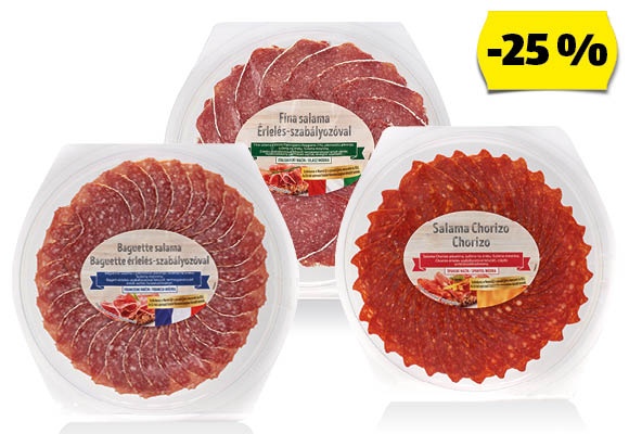 TREMONDI Nemzetközi szalámi-specialitások, 100 g/csomag