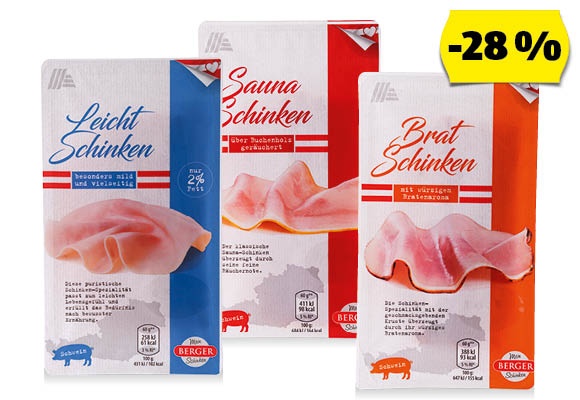  GENUSS 100% AUS ÖSTERREICH Sertéscombsonka, 120 g/csomag