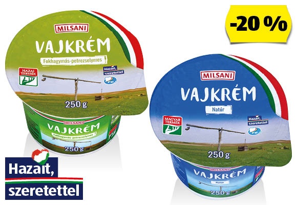 MILSANI Vajkrém, 250 g/tégely