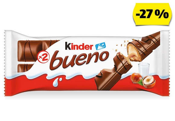 KINDER Bueno, 43 g/csomag