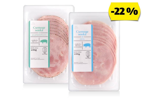 Csemegesonka, 100 g/csomag