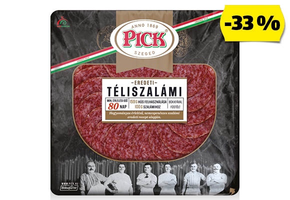PICK Téliszalámi, 70 g/csomag