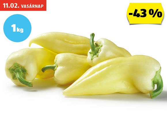 Lecsópaprika, 1 kg/csomag