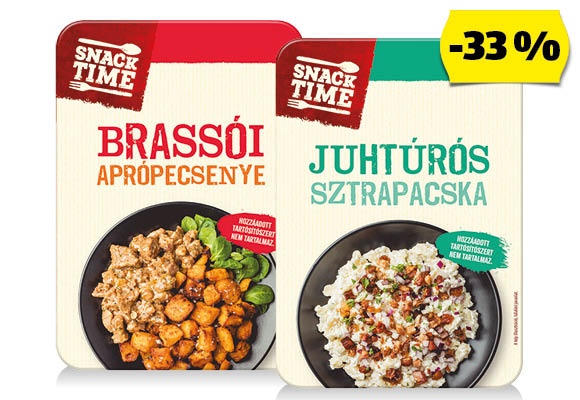 SNACK TIME Készétel, 330 g/doboz