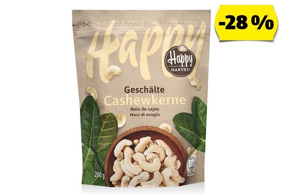 HAPPY HARVEST Kesudió, 200 g/csomag