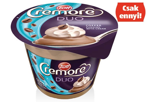 ZOTT Cremore Duo, 190 g/pohár