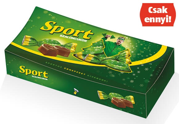 SPORT Szaloncukor, 300 g/doboz