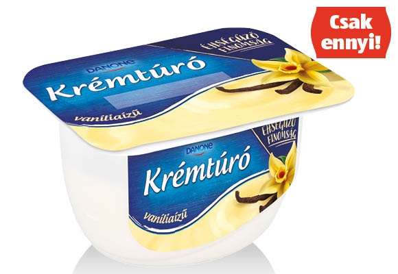 DANONE Krémtúró, 130 g/tégely
