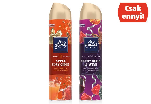GLADE Légfrissítő aeroszol, 300 ml/flakon