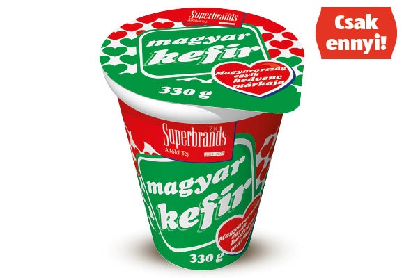 MAGYAR Kefir, 330 g/pohár 
