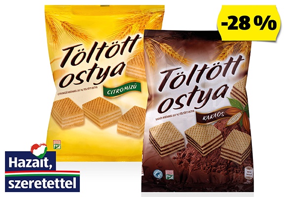 Töltött ostya, 200 g/csomag