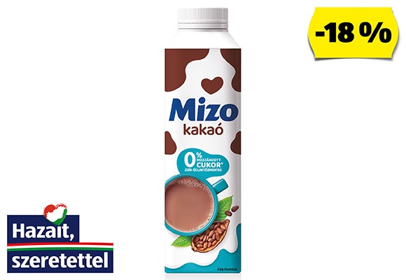 MIZO Tejital vagy kakaó, 450 ml/doboz