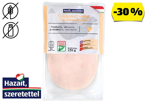 Csirkemellsonka, 150 g/csomag