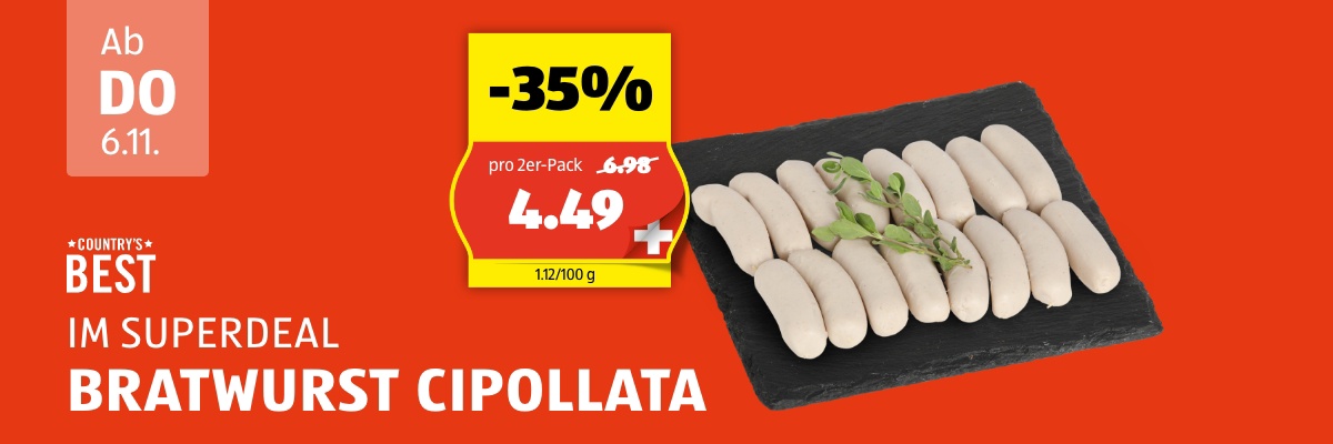 SuperDeal ab Donnerstag 6.11.