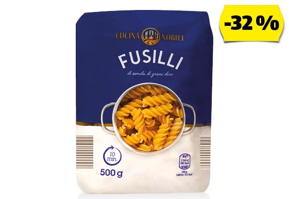 CUCINA NOBILE Orsótészta, 500 g/csomag