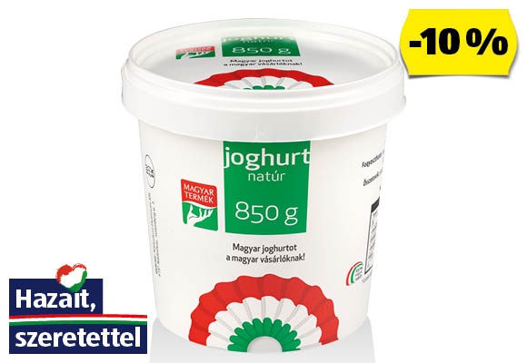 KOKÁRDÁS Natúr joghurt, 850 g/vödör