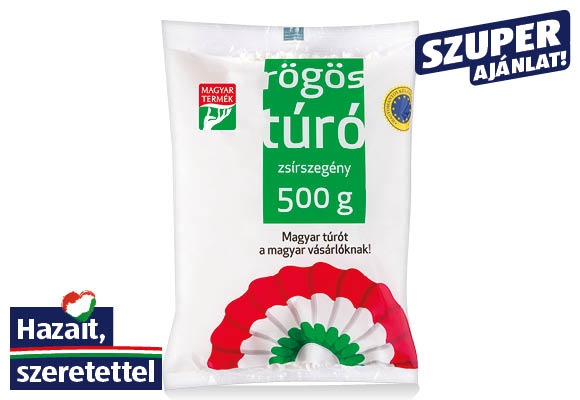 KOKÁRDÁS Rögös túró, 500 g/csomag