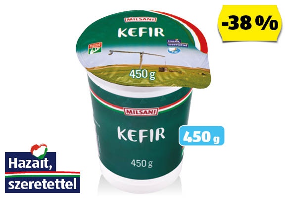 MILSANI Kefir, 450 g/pohár