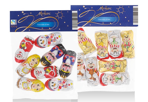 MONARC Csokoládéfigurák, 100 g/csomag