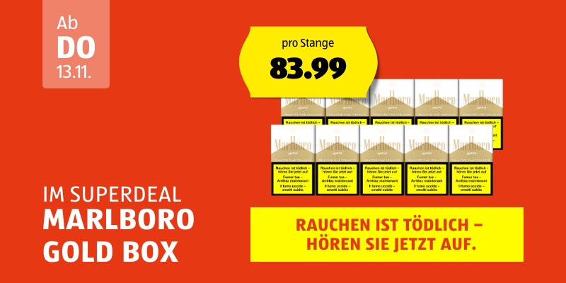 SuperDeal ab Donnerstag 13.11.