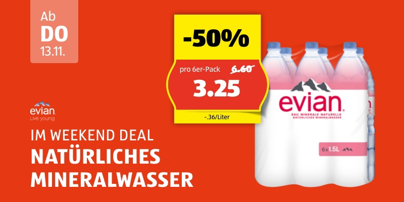 Weekend Deal ab Donnerstag 13.11.