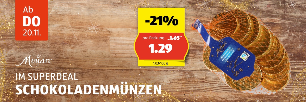 SuperDeal ab Donnerstag 20.11.